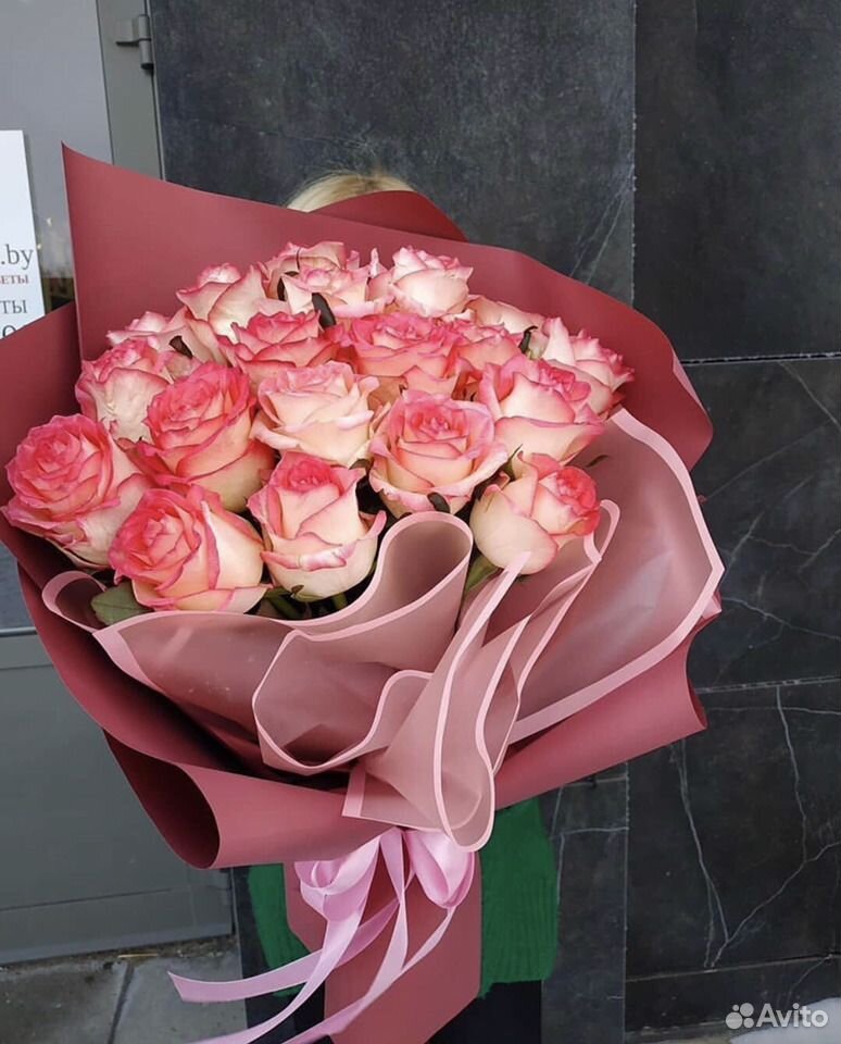 Розы, Цветы оптом, доставка цветов Тольятти, Букет купить на Зозу.ру - фотография № 1