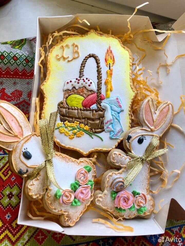 Куличи, пряники,наборы, конфеты к праздникам купить на Зозу.ру - фотография № 3