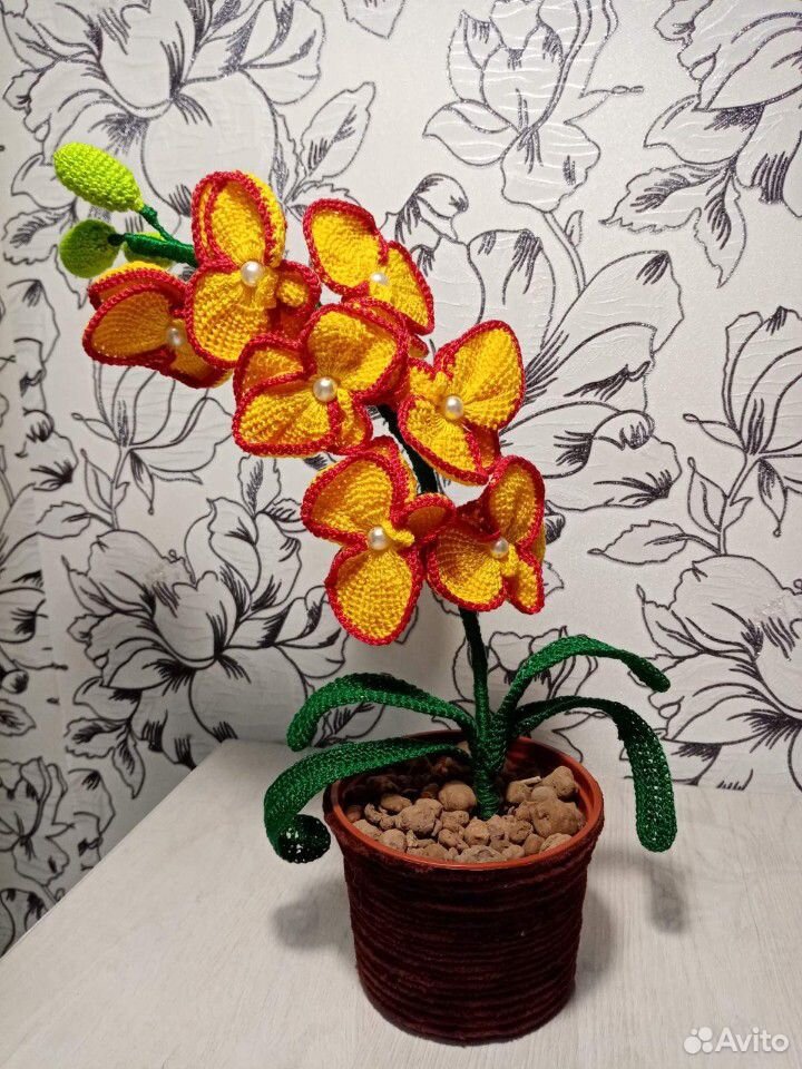 Орхидея ручной работы купить на Зозу.ру - фотография № 2
