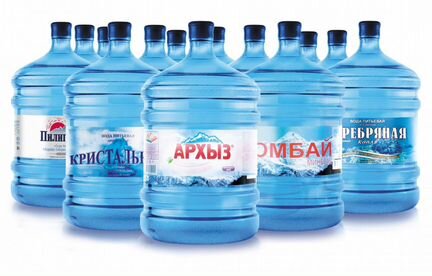 Вода в 19 литровых бутылях бесплатная доставка