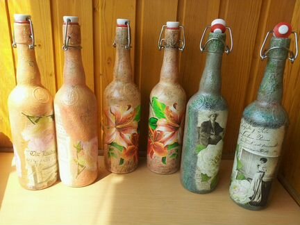 Декоративные бутылочки