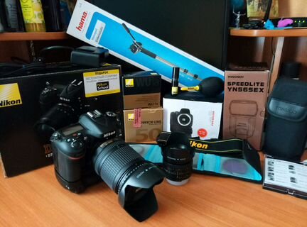 Nikon D7100 мега-набор, супер-комплектация