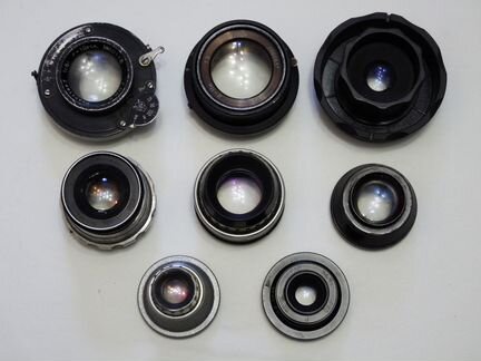 Разные объективы для разных фотоаппаратов