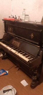 Пианино G.Leppenberg конец 19 века