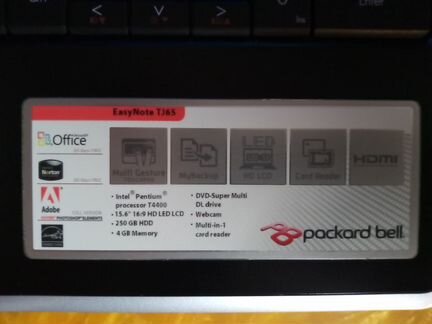 Ноутбук Packard Bell Easy Note TJ65