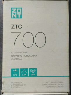 Спутниковая охранно-поисковая система zont ZTC-700