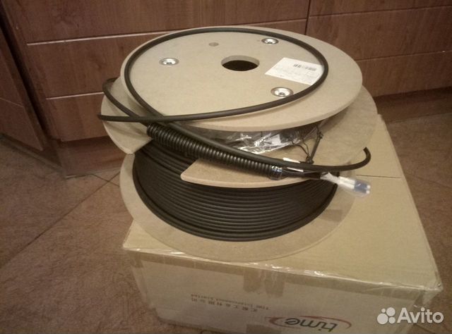 Кабель вол-оптич. MM LC 100м с разъемами