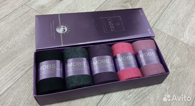 Подарочные теплые носки ароматизированные