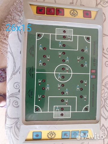 Электронная игра Футбол на батарейках, советская