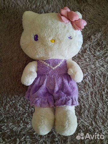Hello kitty игрушка мягкая