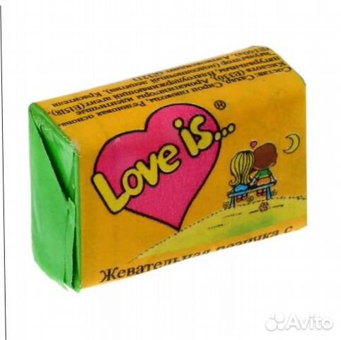 Жевательная резинка Лав ис(love IS)