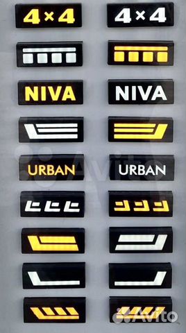 Повторитель поворота led на Ниву 2121-2131 Галочки