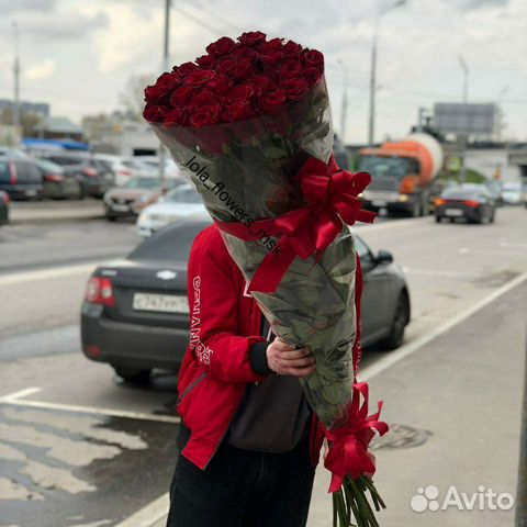 27 Роз букет L- 150 см., Москва