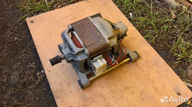 Барабан (нержавейка) и электродвигатель Indesit