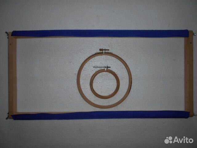 Рама для вышивки деревянная 30х60 см. новая