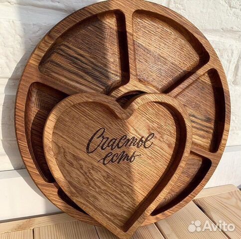 Менажница из дуба