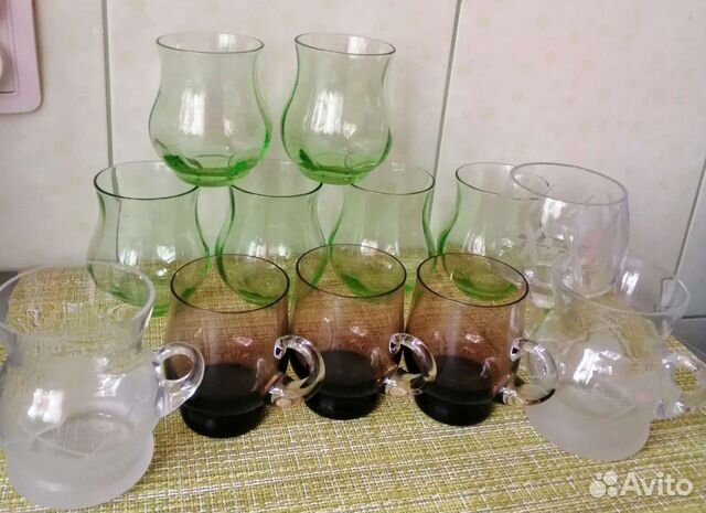 Стеклянная посуда СССР пакетом