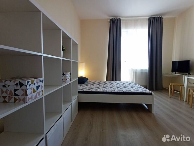 

Квартира-студия, 32 м², 1 кровать