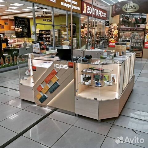 Торговый остров Табак, Тороговые островки в ТЦ