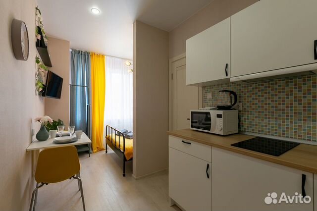 

Квартира-студия, 25 м², 1 кровать