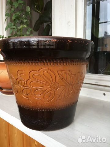 Горшок керамический для цветов