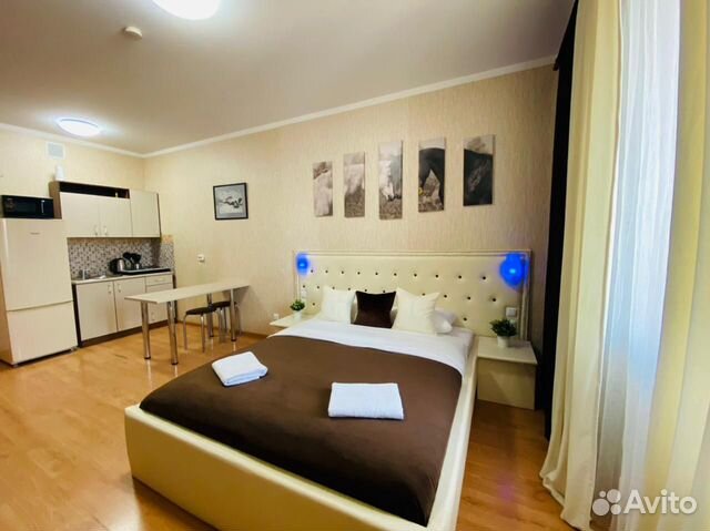 

Квартира-студия, 38 м², 1 кровать