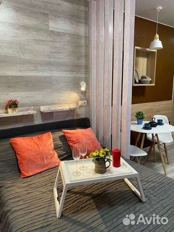 

Квартира-студия, 24 м², 2 кровати