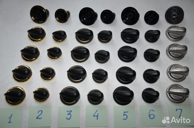 Ручки для варочных поверхностей и духовок