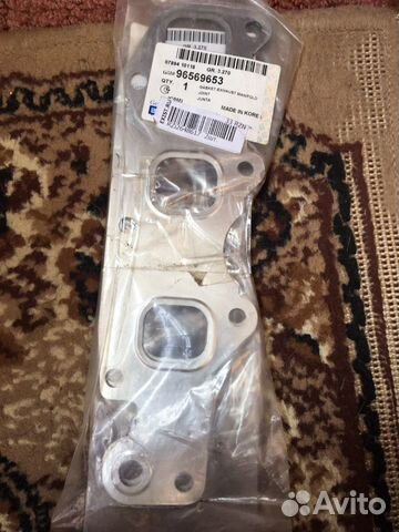 Прокладка выпускного коллектора деу Матиз