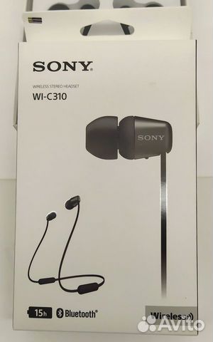 Наушники Bluetooth sony WI-C310