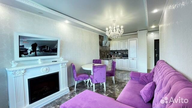 

1-к. квартира, 45 м², 2 кровати