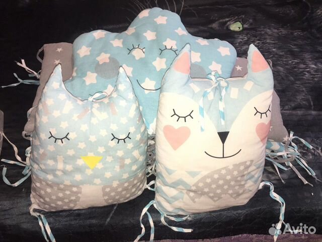 Бортики в кроватку