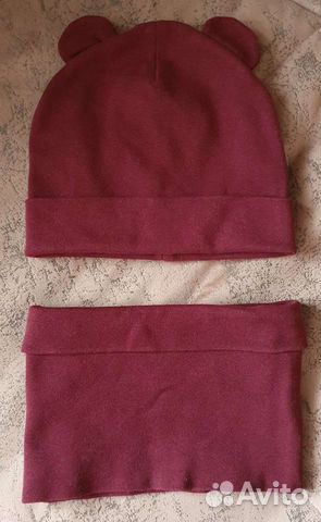 Шапка и снуд для девочки