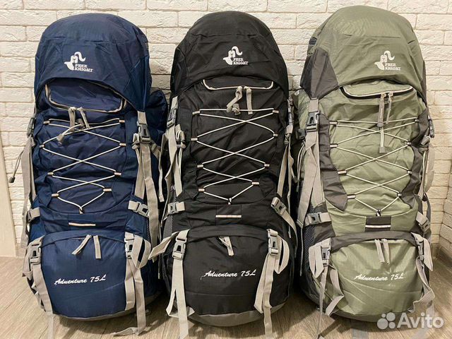 Рюкзак туристический Free Knight 75l с каркасом