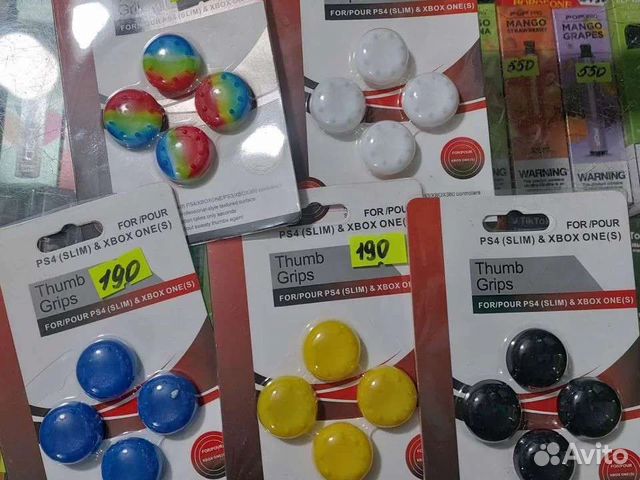 Защитные накладки на стики геймпадов. Новые