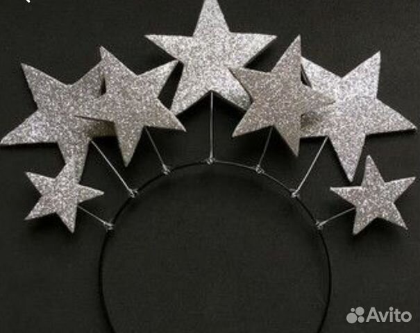 Ободок звёздочка, снежинка, конфетка,игрушка