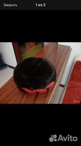 Берет норковый