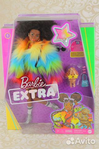 Кукла Барби Экстра 1, Barbie Extra. Новая, нрфб