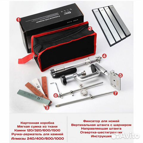 Точилка Ruixin RX-008 Pro с металлическим шарниром