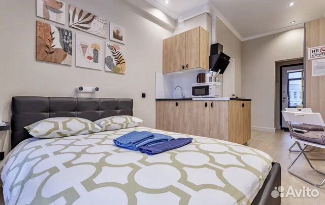 

1-к. квартира, 18 м², 1 кровать