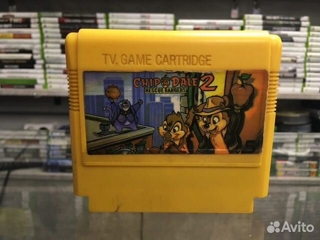 Картридж из 90х Dendy Chip n Dale 2 арт 29