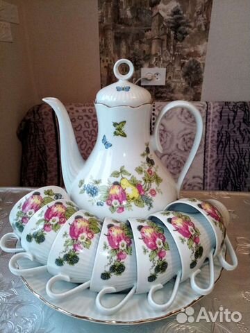 Сервиз гдр jlmenau 1777 на 12 персон