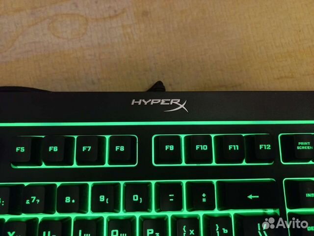 Игровая светящаяся клава HyperX Alloy Core RGB