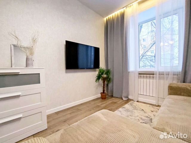 

1-к. квартира, 37 м², 2 кровати