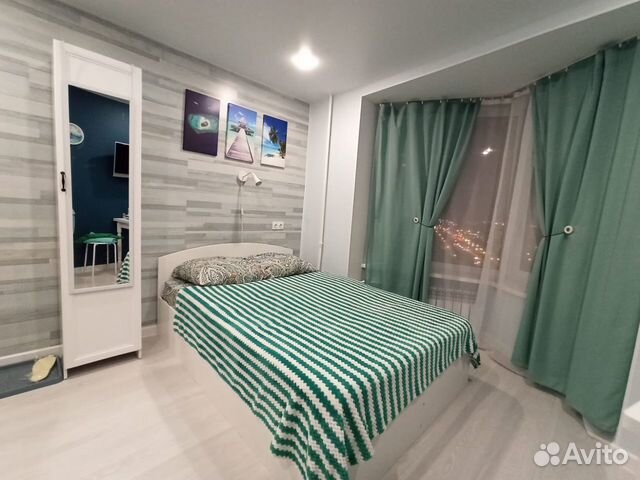 

Квартира-студия, 17 м², 2 кровати