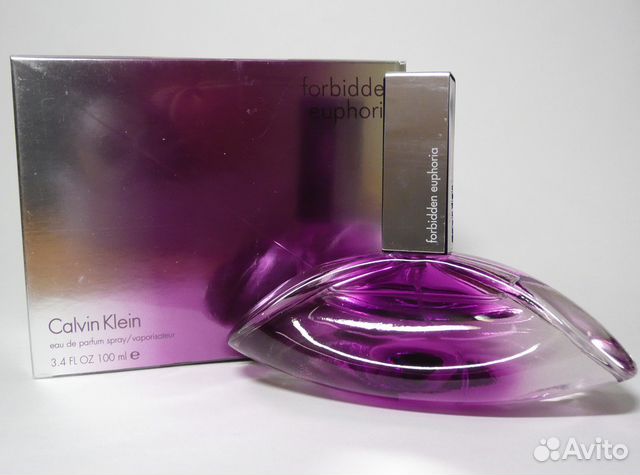 calvin klein forbidden euphoria 100 ml