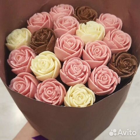 Шоколад ручной работы, букеты из шоколада