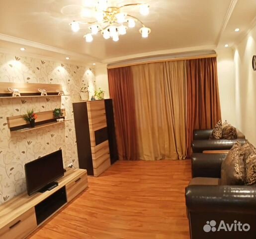 

1-к. квартира, 43 м², 2 кровати