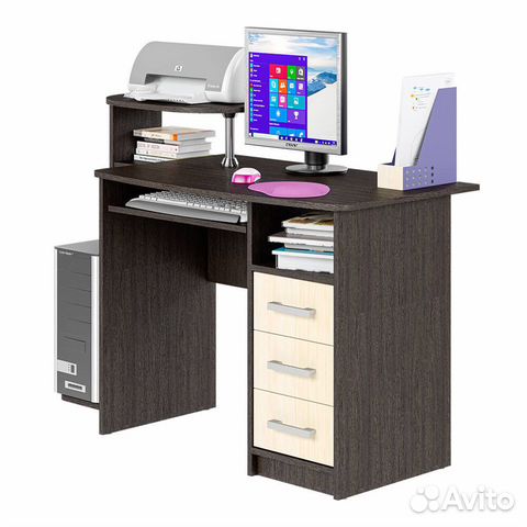 Стол компьютерный прямой