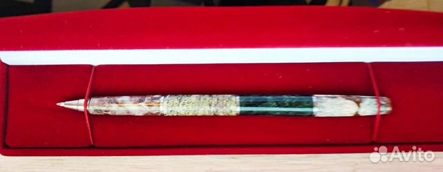 Ручка шариковая подарочная уральские камни